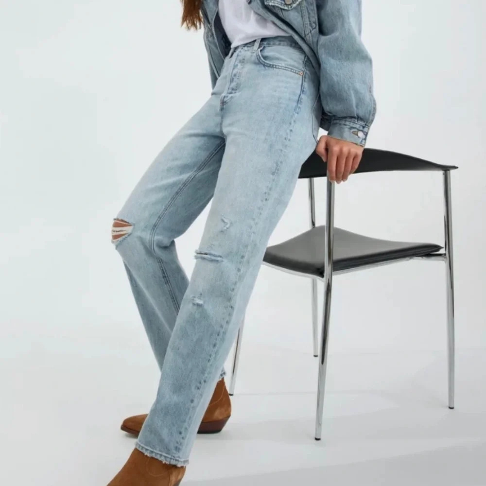 Denim Forum Aritzia The Joni High Rise Loose 29L‎ Jean